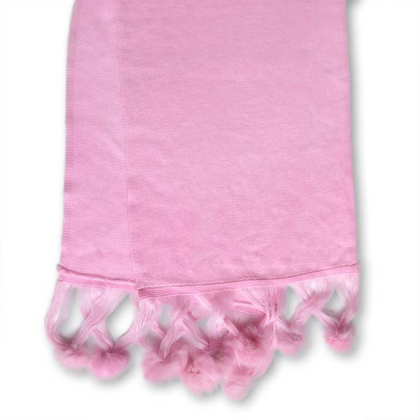Sonia Originelli Schal Angora Viskose Bommel Winter Soft Heißer Verkauf