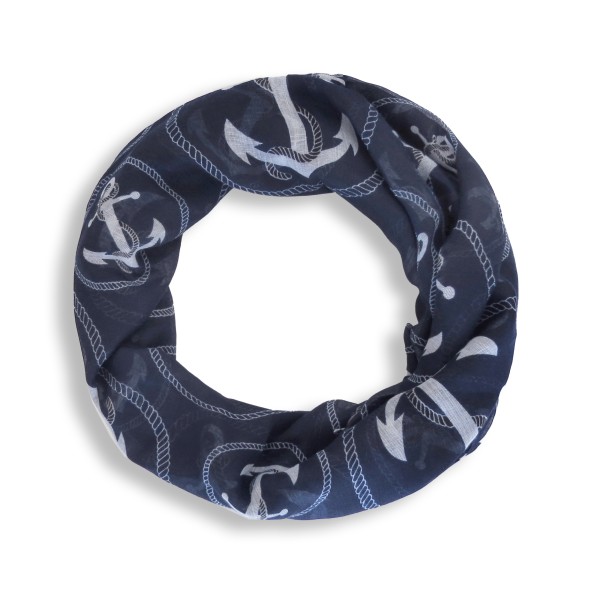 Sonia Originelli Schal Loop "Anker im Seil" Rundschal Sommer Super Sparpreis