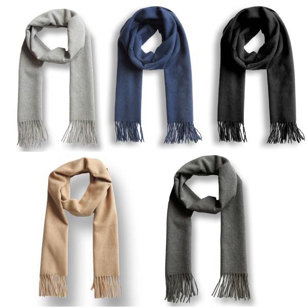 Sonia Originelli Schal Wolle Fransen Trend Basic Winter Kostenlose Rückgabe