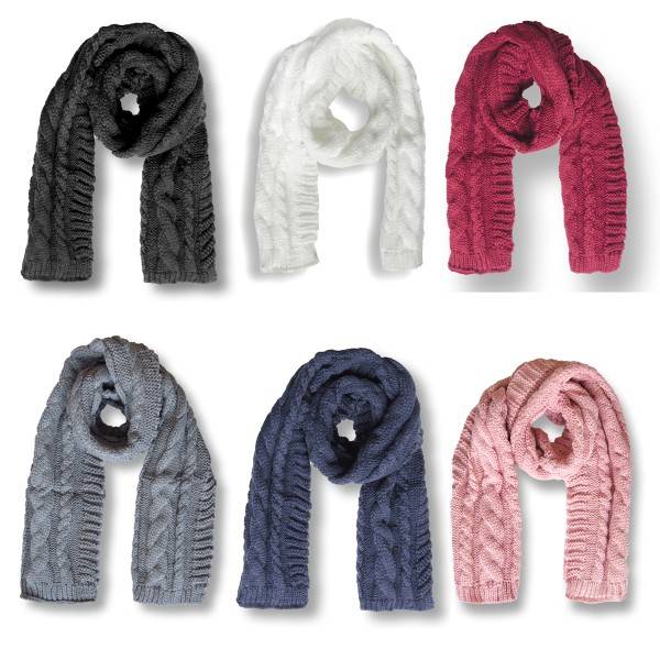 Sonia Originelli Winter Schal Langschal Zopfmuster Letzte 3 Tage