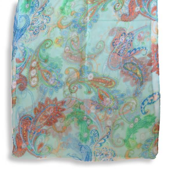 Sonia Originelli Schal Loop "Paisley" Glitzer Rundschal Sommer Discount Store für neue Produkte
