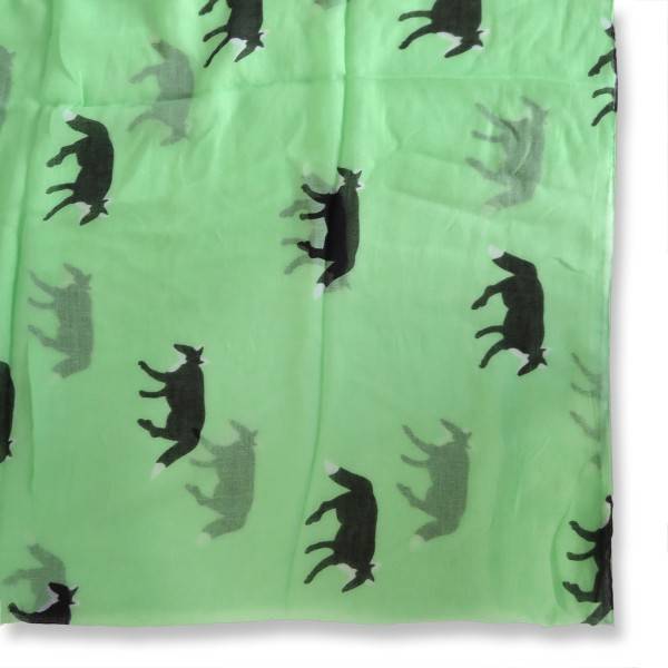 Sonia Originelli Schal Loop "Wolf" Rundschal Sommer Black Friday Preise