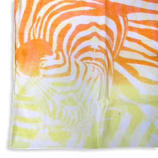 Sonia Originelli Schal Loop "Zebra" Glitzer Rundschal Sommer Im Verkauf