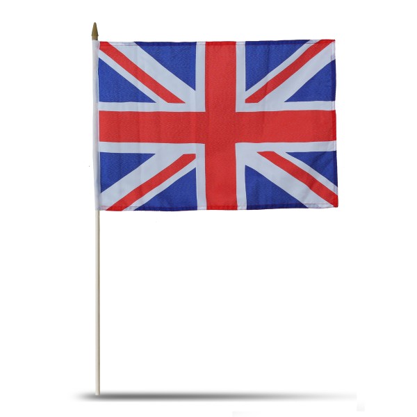 Sonia Originelli 10er Set Fahne Flagge Winkfahne "Grossbritannien" GB UK Handfahne EM WM Exklusivangebot