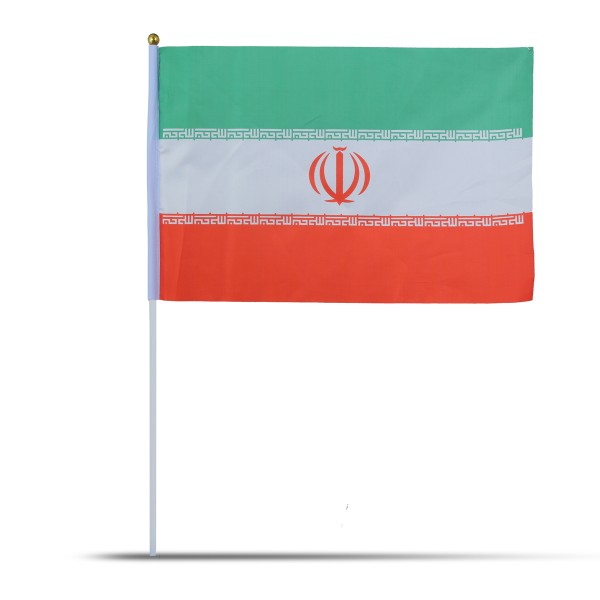 Sonia Originelli 10er Set Fahne Flagge Winkfahne "Iran" Handfahne EM WM Saisonschlussverkauf