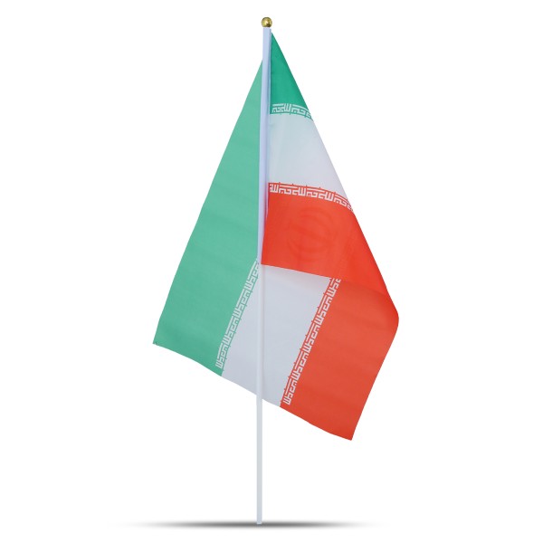 Sonia Originelli 10er Set Fahne Flagge Winkfahne "Iran" Handfahne EM WM Saisonschlussverkauf