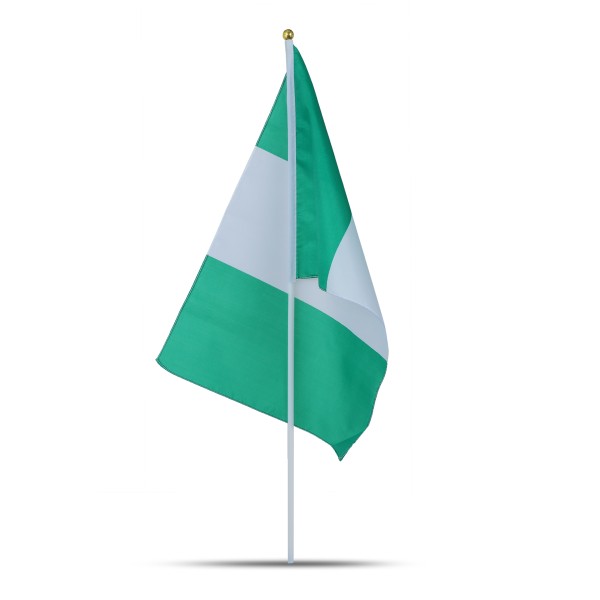 Sonia Originelli 10er Set Fahne Flagge Winkfahne "Nigerien" Nigeria Handfahne EM WM Zeitlich begrenztes Angebot