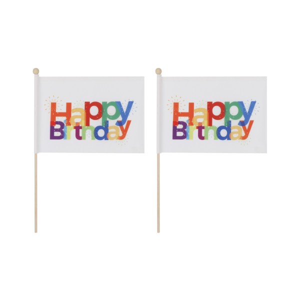 Sonia Originelli 2 er Set Tischfähnchen "Happy Birthday" Geburtstag Tischdeko Neueste Stile