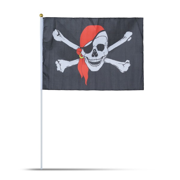 Sonia Originelli 10er Set Fahne Flagge Winkfahne "Pirat" Pirate Handfahne EM WM Discount Store für neue Produkte