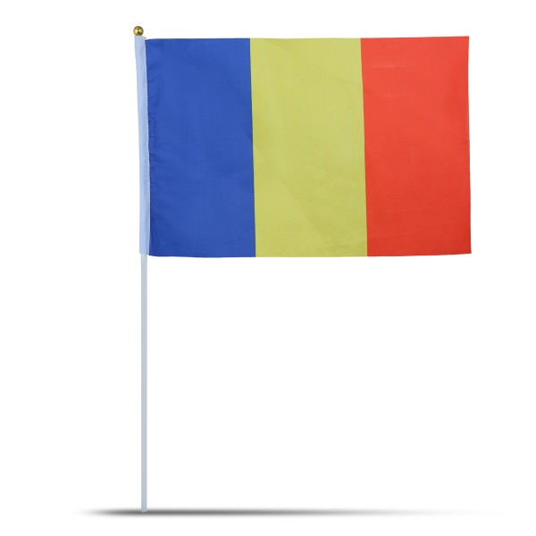 Sonia Originelli 10er Set Fahne Flagge Winkfahne "Rumänien" Romania Handfahne EM WM Clearance-Verkauf
