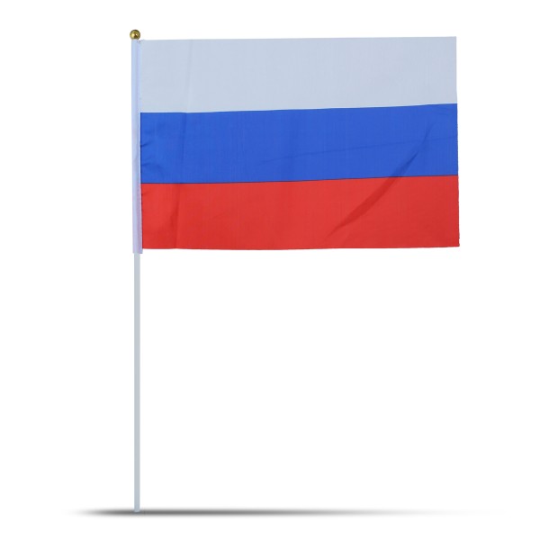 Sonia Originelli 10er Set Fahne Flagge Winkfahne "Russland" Russia Handfahne EM WM Kostenloser Versand international