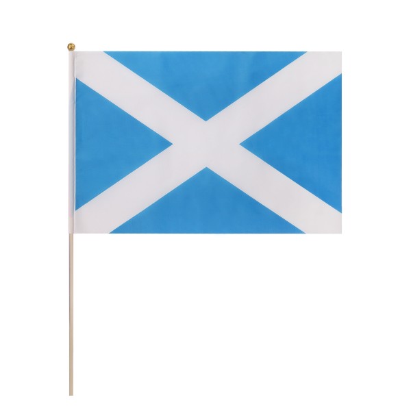 Sonia Originelli 10er Set Fahne Flagge Winkfahne "Schottland" Scotland Handfahne EM WM Black Friday Preise