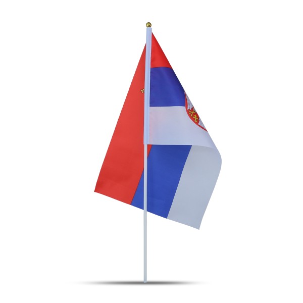Sonia Originelli 10er Set Fahne Flagge Winkfahne "Serbien" Serbia Handfahne EM WM Rabatte dieses Monats