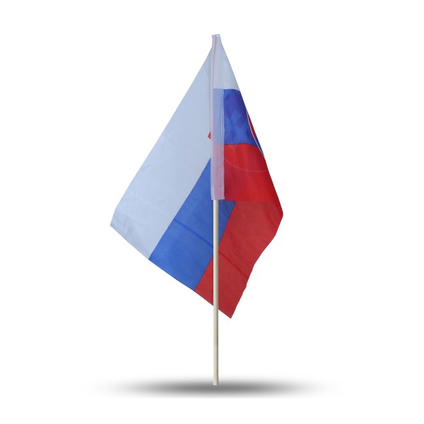 Sonia Originelli 10er Set Fahne Flagge Winkfahne "Slowakei" Slovakia Handfahne EM WM 2025