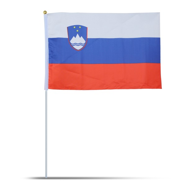Sonia Originelli 10er Set Fahne Flagge Winkfahne "Slowenien" Slovenia Handfahne EM WM Online