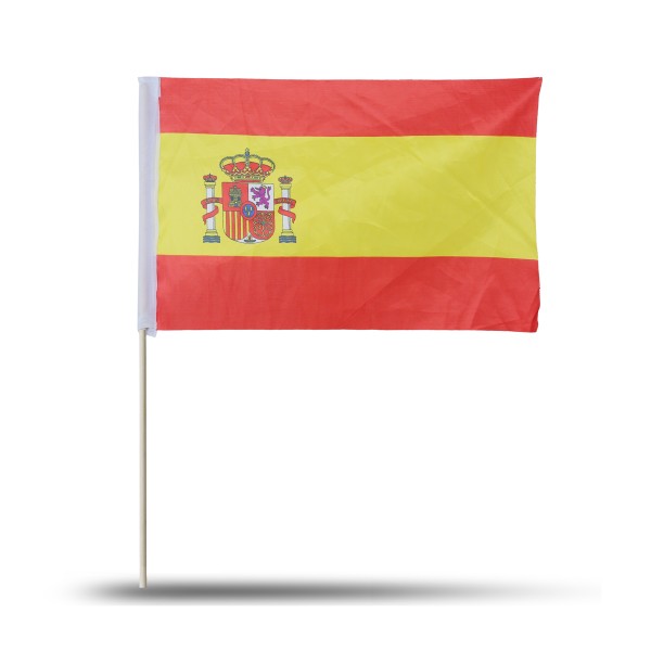 Sonia Originelli 10er Set Fahne Flagge Winkfahne "Spanien" Spain Espana Handfahne EM WM Outlet