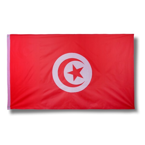 Sonia Originelli Tunesien Tunisia Fahne Flagge 90 x 150 cm Fanartikel Hissfahne Ösen WM EM Limitierter Zeitrabatt