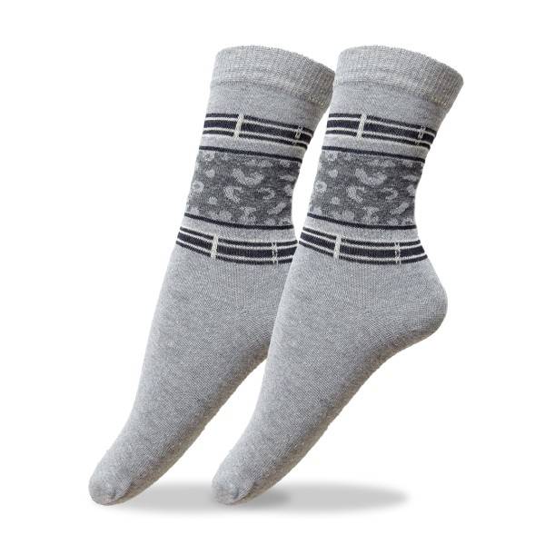 Sonia Originelli 4 Paar Socken "Leopard" unifarben mit Streifen knöchellang soft, elastischer Bund Valentinstagsangebot