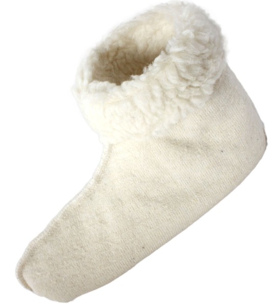 Sonia Originelli Hüttensocken Schuhe Überzug Wärme Socke Teddyfell Lagerräumung