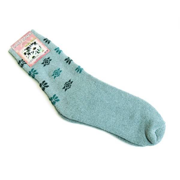 Sonia Originelli 3 Paar Damensocken "Blümchen" mit Frottée mollig warm Wochenangebot