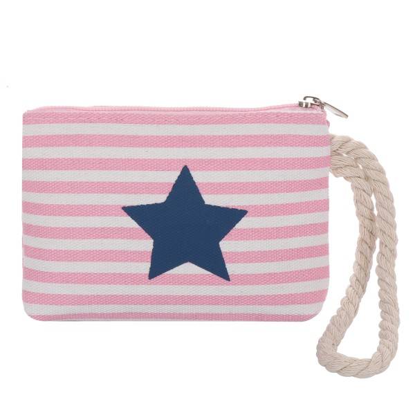 Sonia Originelli Geldbeutel "Stern" Mini Tasche Maritim Streifen Kordel Bis zu 55% Rabatt