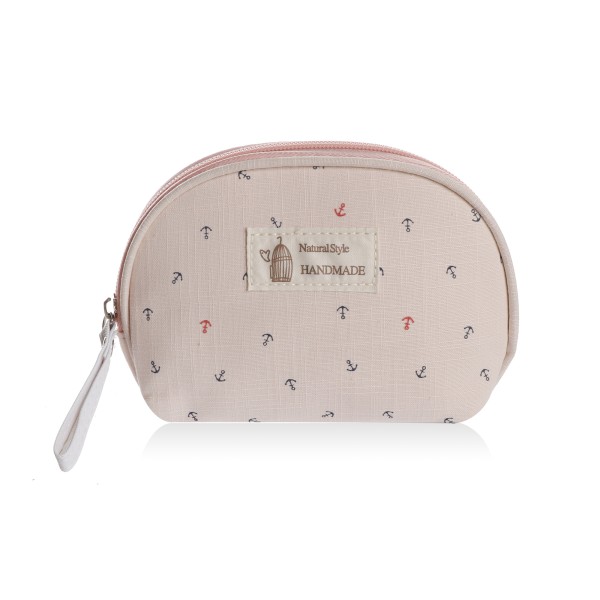 Sonia Originelli Kosmetiktaschen Set maritim Anker Clutch Täschchen Schminkbeutel Fabrikladen