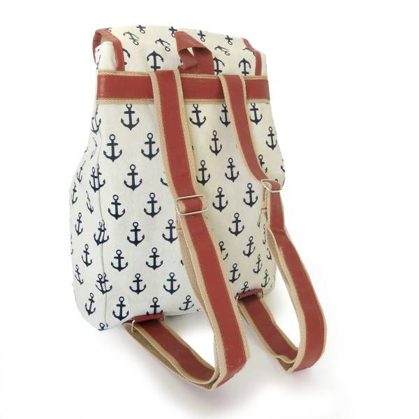 Sonia Originelli Rucksack Anker Maritim Bagpack kleine Ankersymbole Online