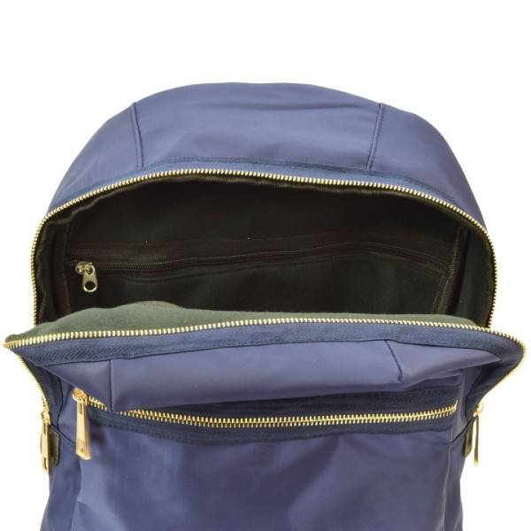 Sonia Originelli Rucksack unifarben Anker Symbol hochwertige Verarbeitung Laptop Fach Auslauf