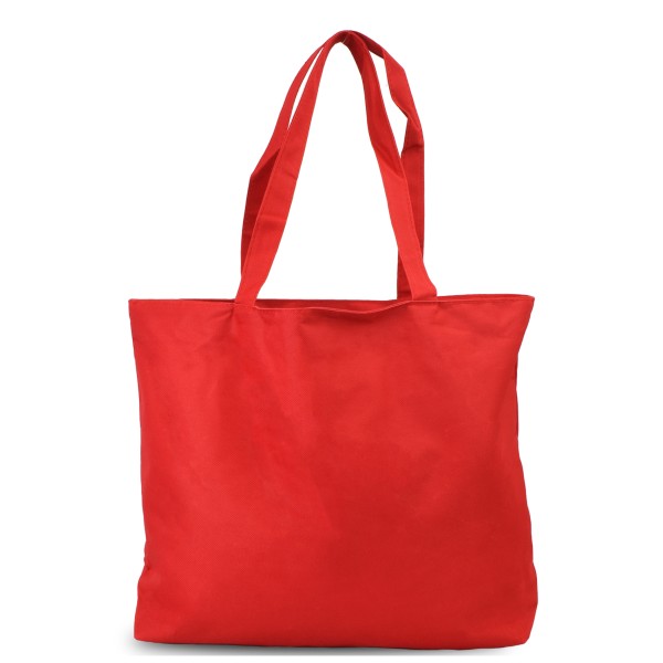 Sonia Originelli Shopper Hamburg Bestickung Tragetasche Einkaufsbeutel rot Limitierter Zeitrabatt