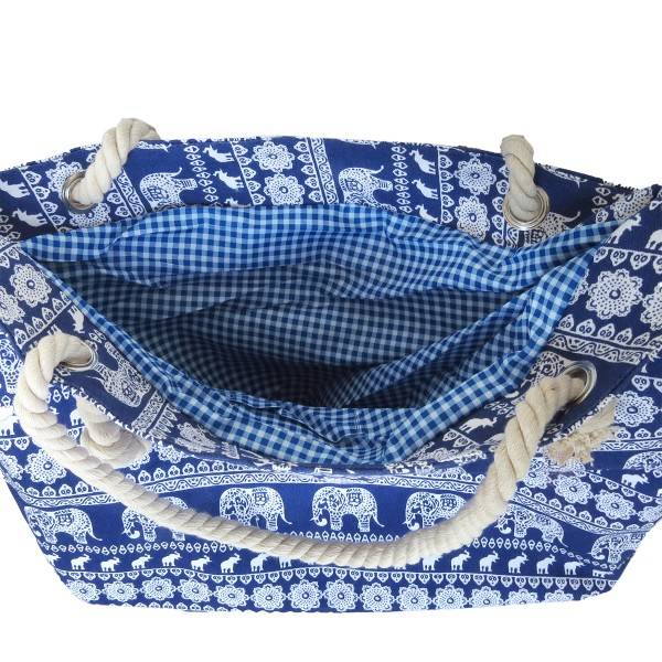 Sonia Originelli Strandtasche "Elefant" Beachbag Tasche Großer Ausverkauf