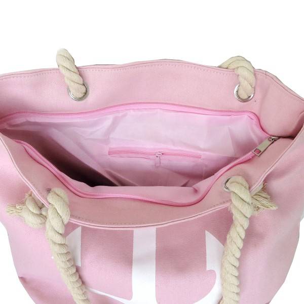 Sonia Originelli Strandtasche Anker Uni "Marie" Beachbag Shopper Maritim Saisonale Angebote