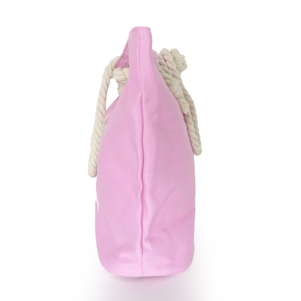 Sonia Originelli Strandtasche uni mit Sternaufdruck Seilkordeln Shopper Letzte 2 Tage