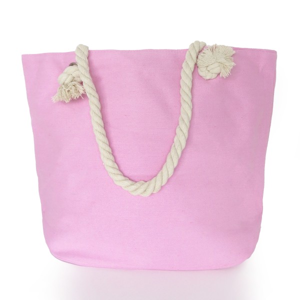 Sonia Originelli Strandtasche uni mit Sternaufdruck Seilkordeln Shopper Letzte 2 Tage