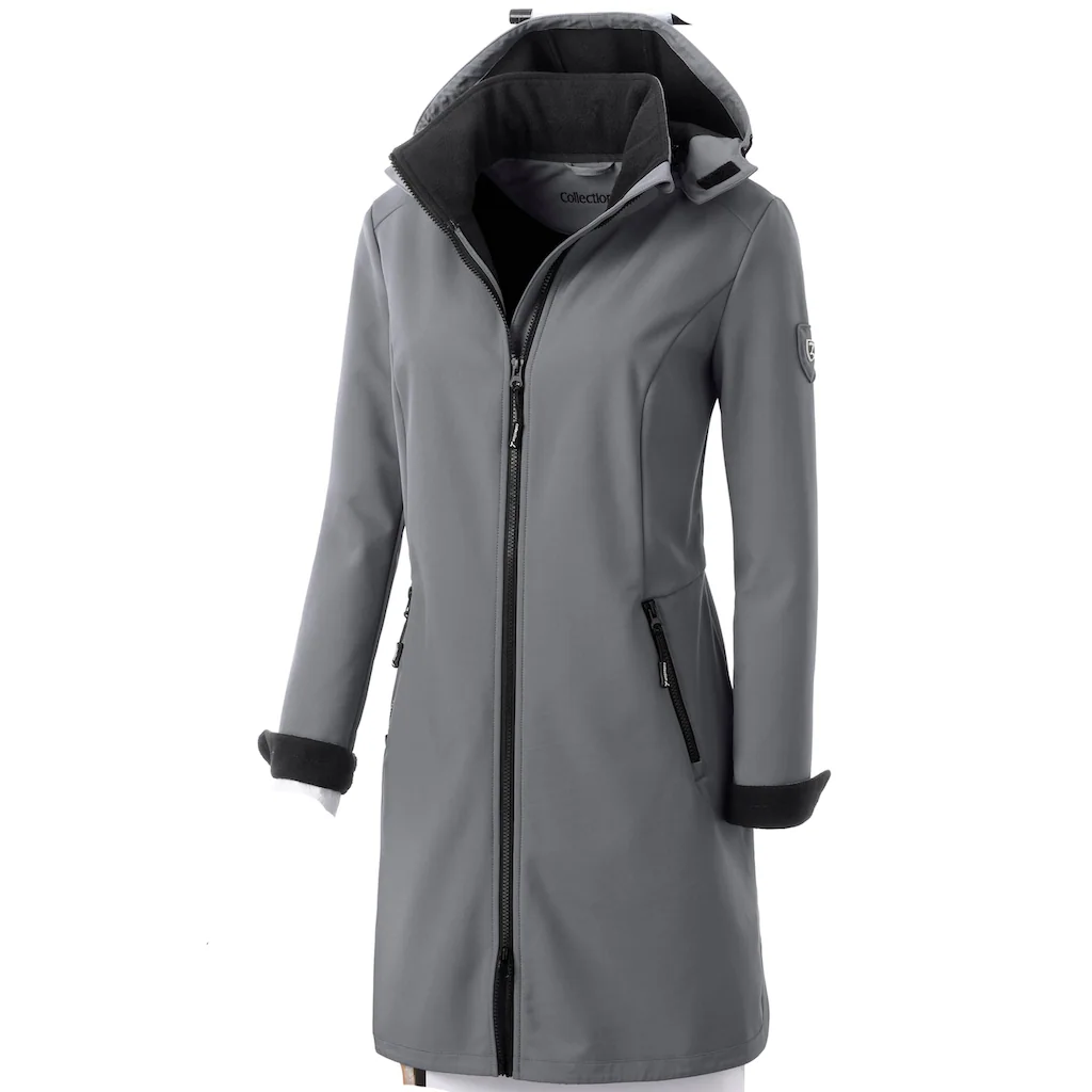 Casual Looks Softshelljacke mit Kapuze Preisnachlass