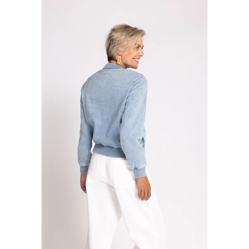 Zhrill Blouson in Unifarbe Cyber Monday