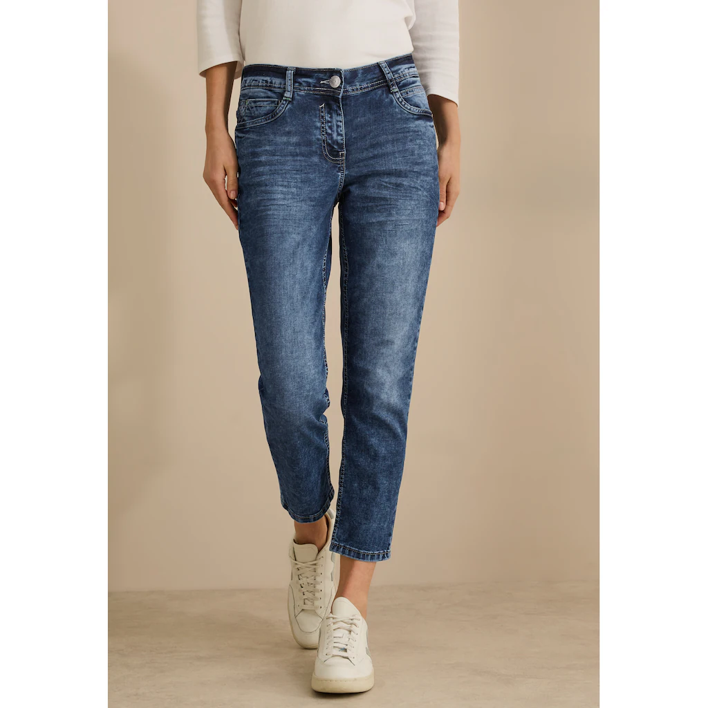 STREET ONE Slim-fit-Jeans aus Baumwolle mit Stretchanteil Vatertagsangebot