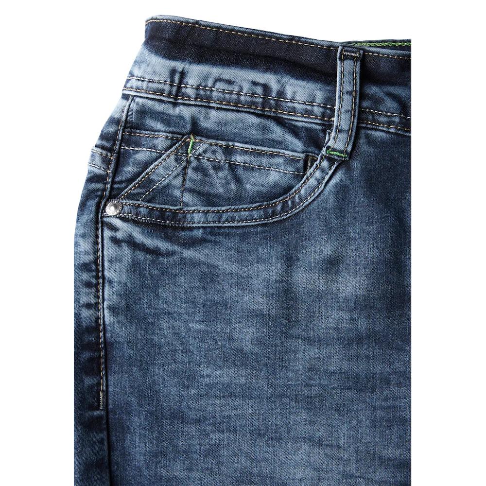 STREET ONE Slim-fit-Jeans aus Baumwolle mit Stretchanteil Vatertagsangebot