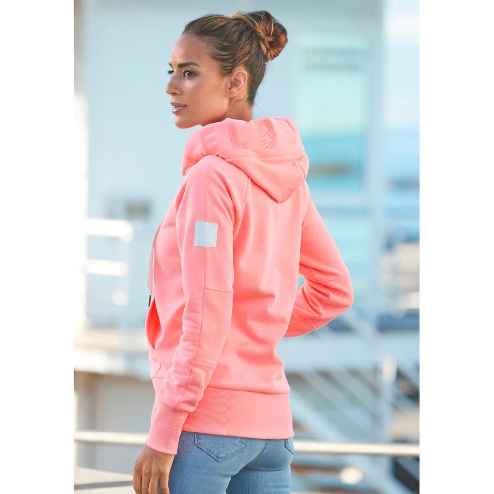 Elbsand Kapuzensweatjacke »Kelda« mit Logoprint und Taschen Freizeitjacke sportlich-casual Heißer Verkauf