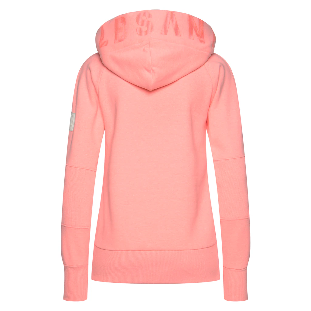 Elbsand Kapuzensweatjacke »Kelda« mit Logoprint und Taschen Freizeitjacke sportlich-casual Heißer Verkauf