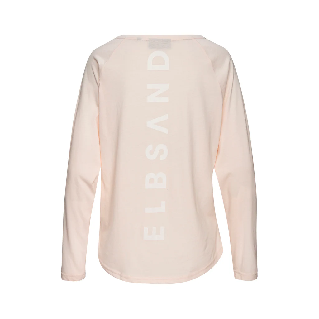 Elbsand Longsleeve »Tira« mit Logodruck hinten Langarmshirt sportlich-casual Zeitlich begrenztes Angebot