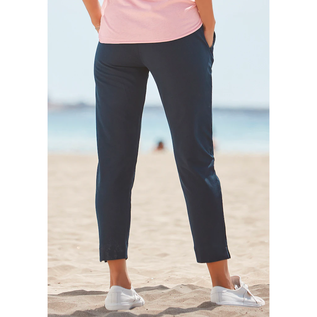Elbsand 7/8-Hose »Ivalo« aus Sweatware Jogginghose Relaxhose Freizeitlook VIP-Rabatte