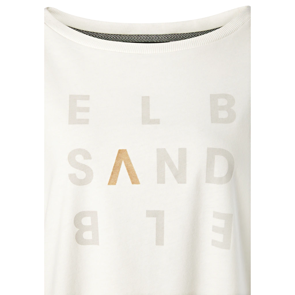 Elbsand Longsleeve »Ingiara« mit Logodruck vorne Langarmshirt sportlich-casual Neueste Stile