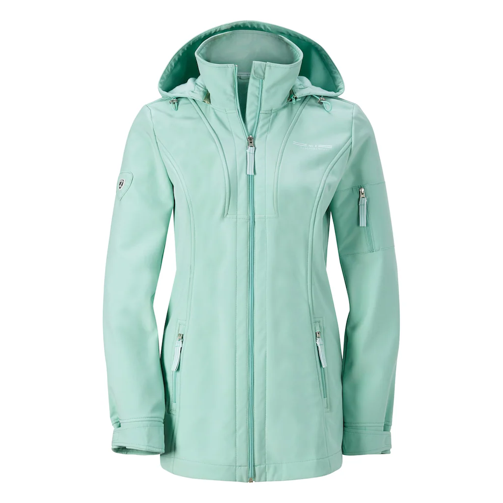 Casual Looks Softshelljacke mit Kapuze Letzte 2 Tage