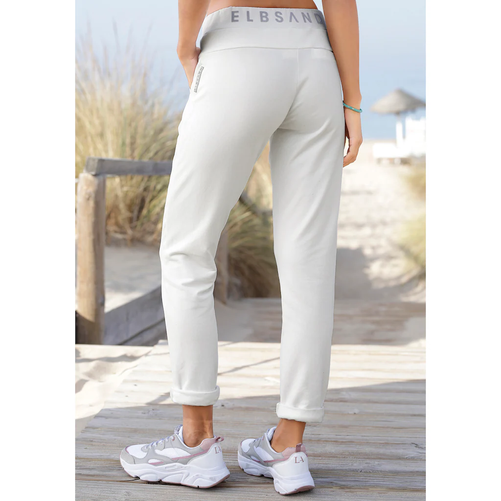 Elbsand Sweathose »Brinja« mit Logoprint am Bund und Taschen Jogginghose Relaxhose Bis zu 50% Rabatt
