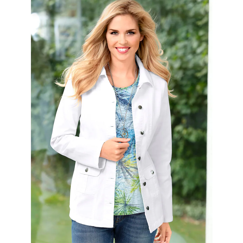 Classic Basics Jeansjacke ohne Kapuze Rabatte dieses Monats