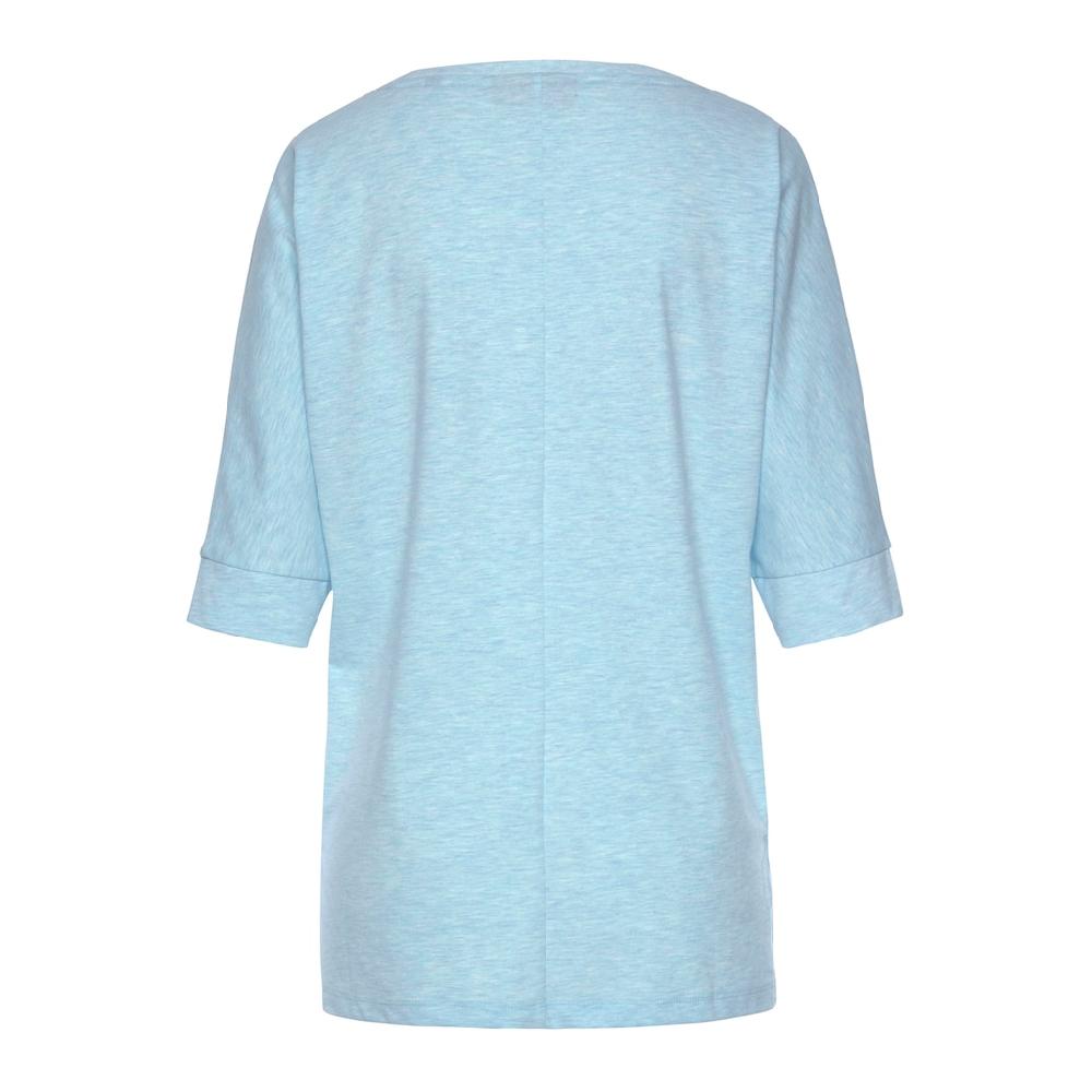 Elbsand Rundhals-Shirt »Iduna« mit Logodruck Baumwoll-Mix lockere Passform Verkauf
