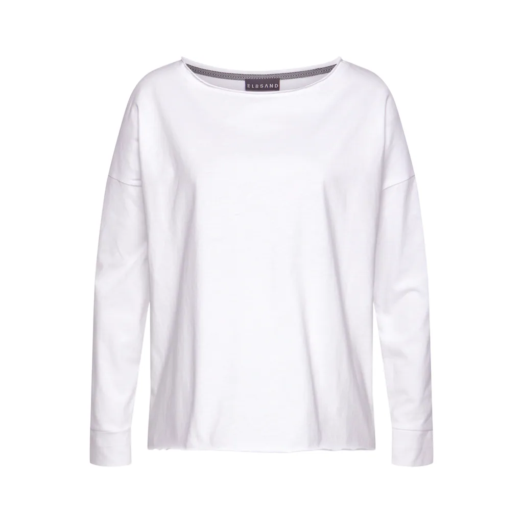 Elbsand Langarmshirt »Raina« mit Logoprint hinten Longsleeve aus Baumwoll-Mix Angebote