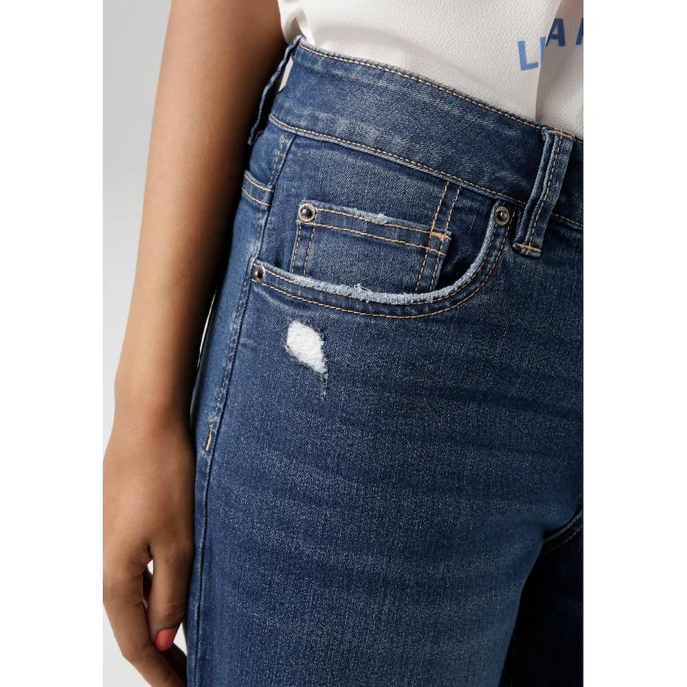 Aniston CASUAL Straight-Jeans mit trendig weitem Bein - NEUE KOLLEKTION Hotsell