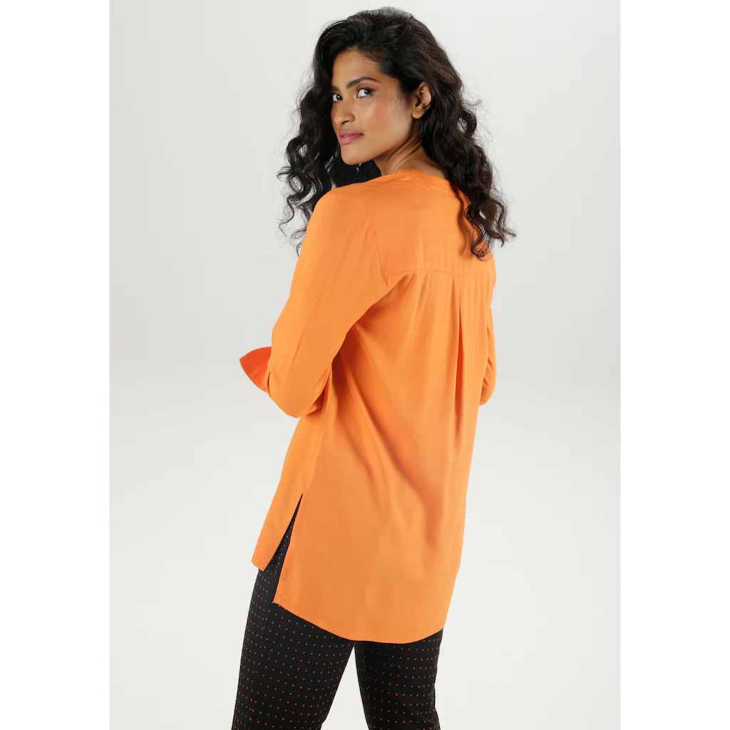 Aniston SELECTED Longbluse mit extra-langen Manschetten Limitierter Zeitrabatt