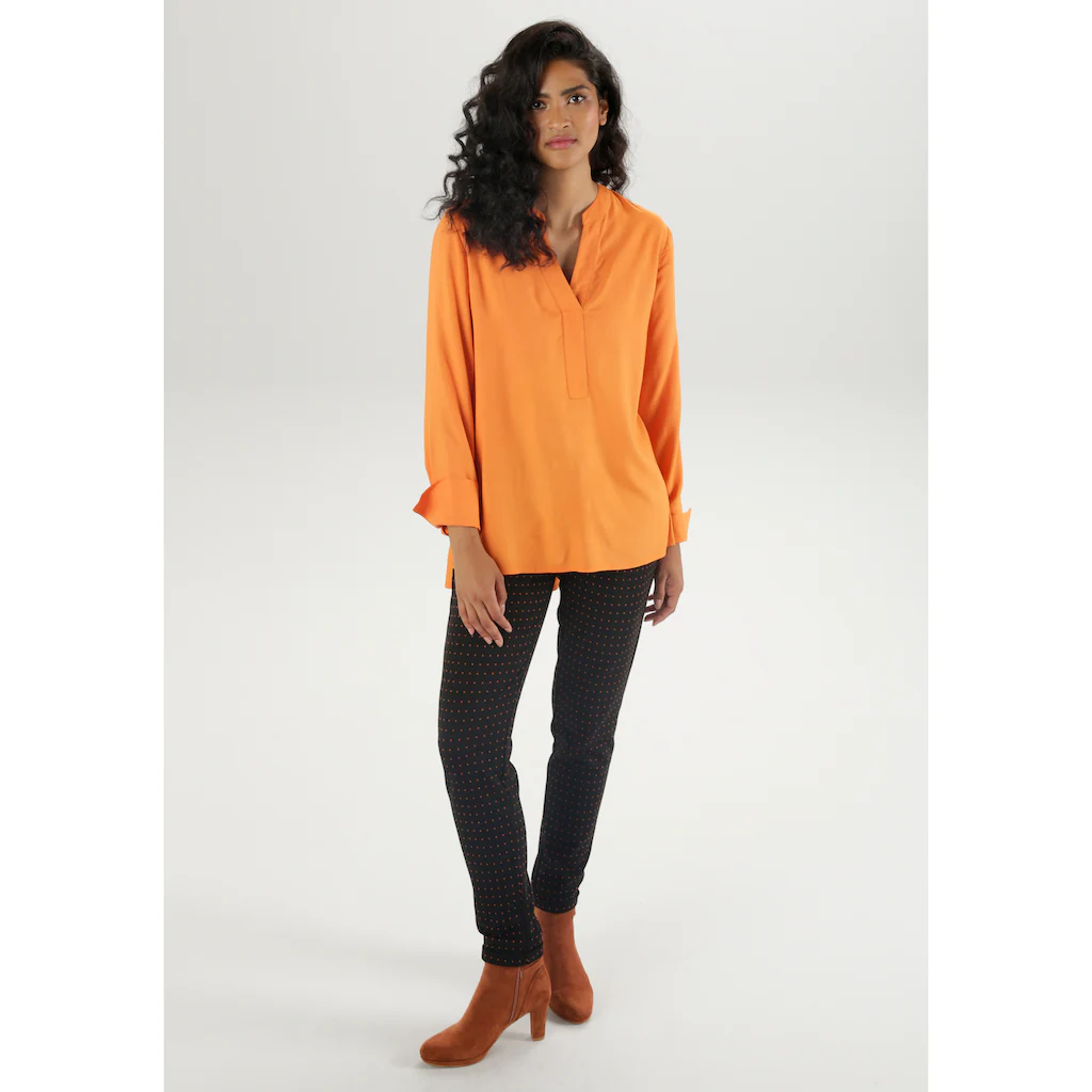 Aniston SELECTED Longbluse mit extra-langen Manschetten Limitierter Zeitrabatt